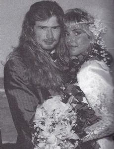 Dave Mustaine and Pamela Casselberry