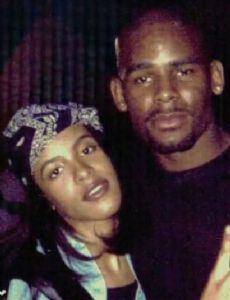 R. Kelly and Aaliyah