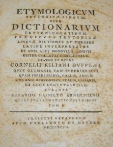 Etymological dictionary