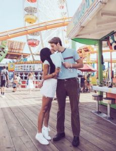 Teala Dunn and Luke Toniolo