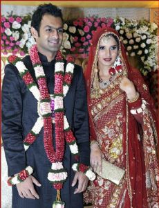 Sania Mirza and Shoaib Malik