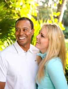 Tiger Woods and Lindsey Vonn