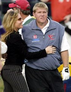 John Daly and Sherrie Miller