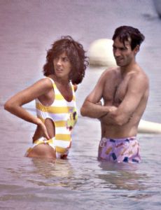 Pastora Vega and Imanol Arias