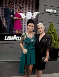 Vanessa Amorosi and Ruby Rose