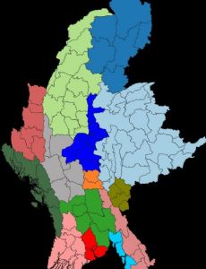 Districts of Myanmar