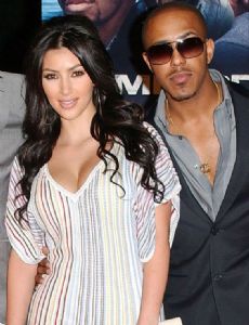 Kim Kardashian and Marques Houston