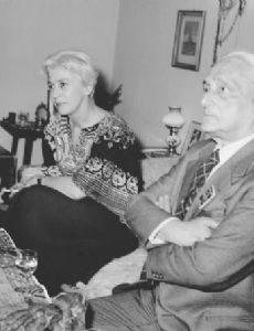 Halina Mikolajska and Marian Brandys