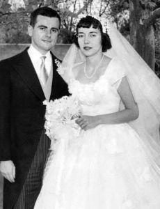Dominick Dunne and Ellen Griffin