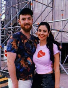 Marina Lambrini Diamandis and Jack Patterson (musician)