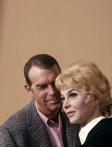 Fred MacMurray and Beverly Garland