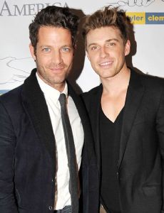 Nate Berkus and Jeremiah Brent