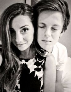 Lauren Elizabeth and Caspar Lee