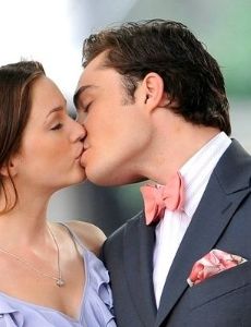 Ed Westwick and Leighton Meester