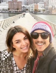 Brenton Thwaites and Chloe Pacey