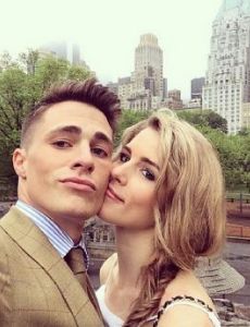 Colton Haynes and Emily Bett Rickards