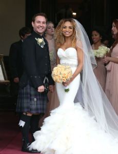 Tianna Chanel Flynn and Martin Compston