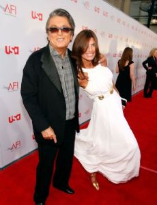 Robert Evans and Lady Victoria White