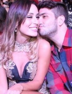 Junior Gianetti and Letícia Santiago