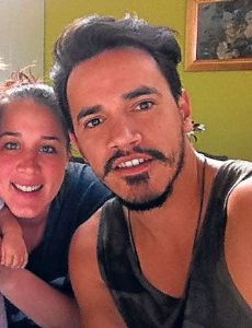Ricardo Velasteguí and Adriana Bowen