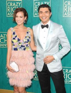 Henry Golding and Liv Lo