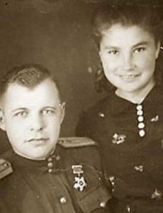 Galina Makarova and Ivan Makarov (Military)