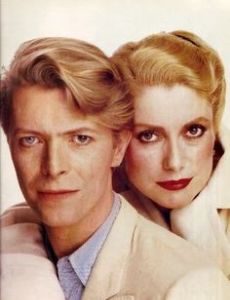 Catherine Deneuve and David Bowie