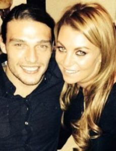 Andy Carroll and Billi Mucklow
