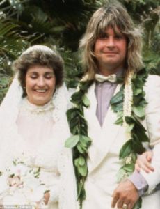 Ozzy Osbourne and Sharon Osbourne