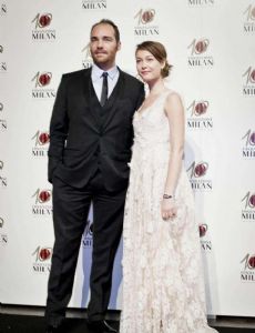 Cristiana Capotondi and Andrea Pezzi