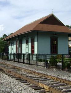 Hawthorne station (New York, Susquehanna and Western Railroad)