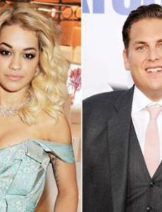 Rita Ora and Jonah Hill