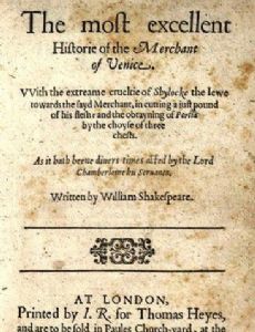 The Merchant of Venice
