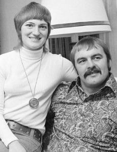 Dick Butkus and Helen Essenhart