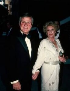 Jackie Cooper and Barbara Kraus