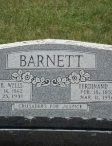 Ida B. Wells and Ferdinand L. Barnett