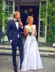 Ola Toivonen and Emma Herbring