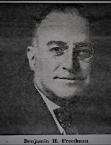 Benjamin H. Freedman