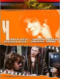 Chyornaya roza - emblema pechali, krasnaya roza - emblema lyubvi
