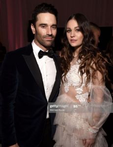 Jeff Gum and Sophie Skelton