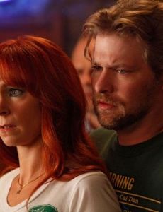 Carrie Preston and Todd Lowe