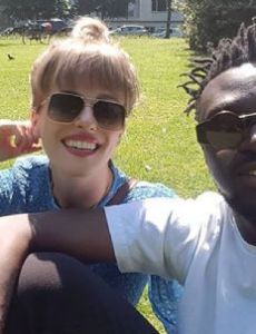 Josje Huisman and Cle Gyimah