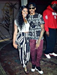 August Alsina and Mandy Williams