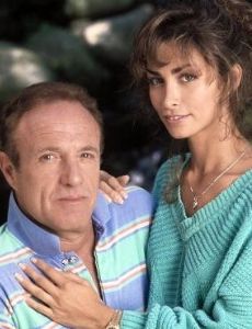 Ingrid Hajek and James Caan