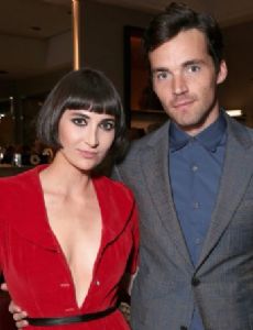 Ian Harding and Sophie Hart