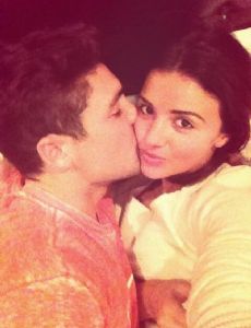 Lucy Mecklenburgh and Tom Pearce