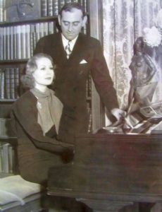 Sharon Lynn and Benjamin Glazer