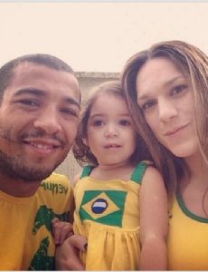 José Aldo and Vivianne Aldo