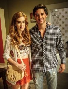 Ricardo Tozzi and Sophia Abrahão