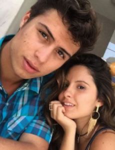 Francisco Vitti and Amanda de Godoi